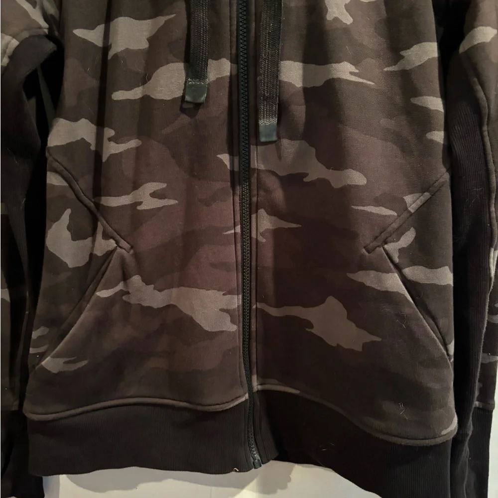 ATHLETA Sm Camouflage Zip-Up Hoodie - Picture 3 of 12